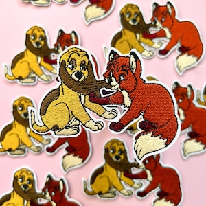 DISNEY INSPIRED PATCH / fox and hound inspired Disneyland disneyworld - onlyhappythings