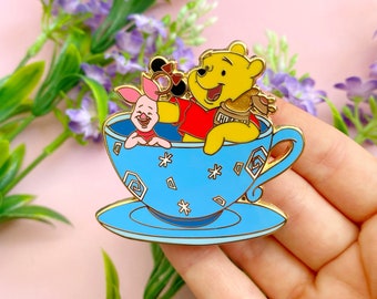 B-KLASSE!! Pooh inspirierte Anstecknadel / Disney Ferkel Winnie the Pooh Hart emailliert Disneyland Disneyworld / onlyhappythings