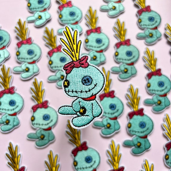 アイアン・オン・パッチ / スクランプ リロ＆スティッチ ディズニー