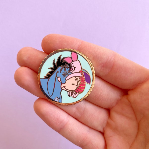 !!!! DE GRADO B PIN / Pin de esmalte inspirado en Disney lechón Winnie the Pooh disneyland disneyworld / onlyhappythings