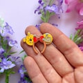ENAMEL PIN POOH // headband Mickey ears disney Winnie the Pooh Disneyland badge brooche / onlyhappythings product logo