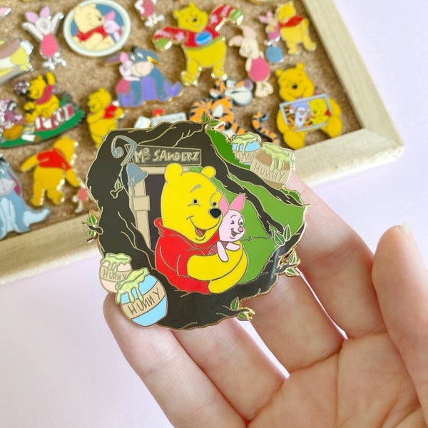 ¡¡GRADO B!! - pin inspirado en pooh Disney piglet Winnie the Pooh esmalte duro Disneyland disneyworld / onlyhappythings