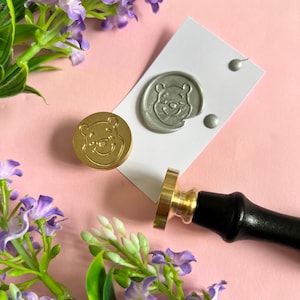 WAX SEAL STAMP - winnie l'ourson inspiré de disney - onlyhappythings