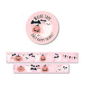 TAŚMA WASHI HALLOWEEN / jesienne artykuły piśmiennicze dynia Święto Dziękczynienia poczta ślimakowa dziennik pociskowy scrapbooking / onlyhappythings