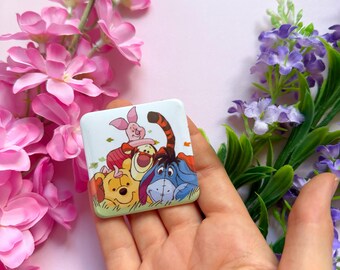 MAGNET POOH / winnie the pooh piglet tigger disney inspired fridge magnet / onlyhappythings