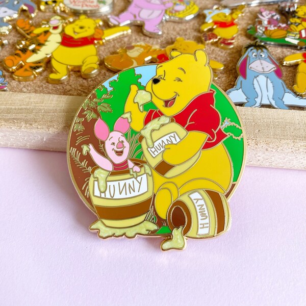 GRADO B !! / Pin inspirado en Pooh / Disney Winnie the Pooh esmalte duro Disneyland disneyworld / onlyhappythings