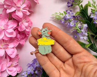 RATATOUILLE PIN / Remy Disney inspired anyone can cook hard enamel / onlyhappythings