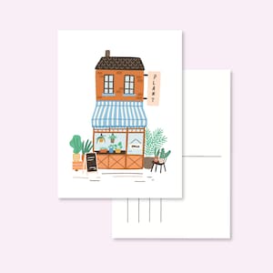 BOUTIQUE DE PLANTES DE CARTES POSTALES / Crazy Plant Lady Fleurs de plantes d'intérieur Plantes d'intérieur Postcrossing / Onlyhappythings