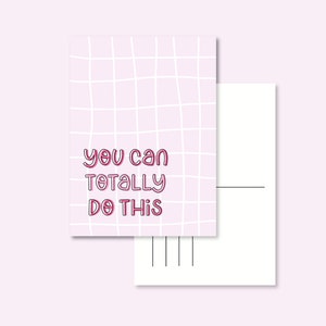 CARTOLINA / puoi assolutamente fare questa citazione sulle vibrazioni positive arcobaleno postcrossing / onlyhappythings