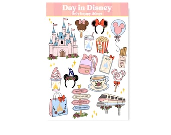 STICKERSHEET DISNEY A6 / kanga hundred acre wood winnie the pooh snailmail planner bullet journal / onlyhappythings