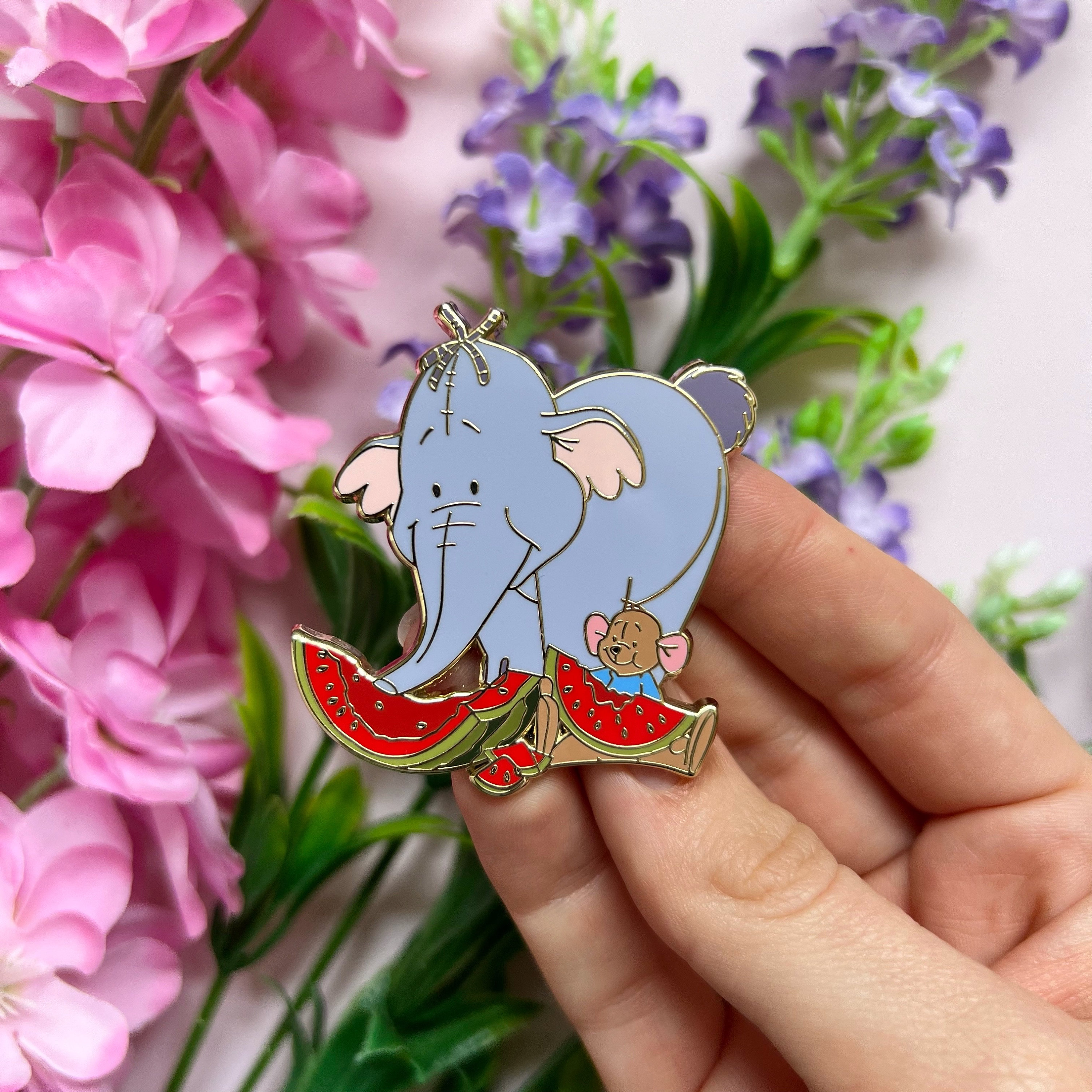LUMPY PIN / Lumpy Roo Summer Watermelon Winnie the Pooh Inspired Disney ...