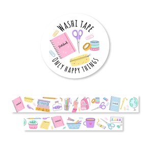 CARTOLERIA WASHI / buste artigianali scrapbooking bullet journal nastro di carta posta ordinaria / onlyhappythings