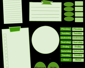 Green digital widgets for planning