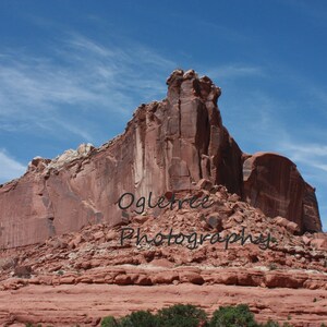 Red rock formation in Moab Utah. Instant download.
