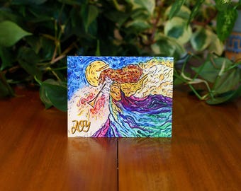 Engel Joy Karte | Weihnachtskarte | Weihnachtskarte | Schreibwaren |