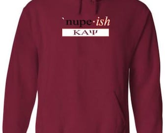 NUPE-ish Kappa Alpha Psi Inspirierter Hoodie