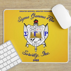 Sigma Gamma Rho Desk Mousepad