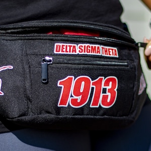 Delta Sigma Theta Fanny Pack