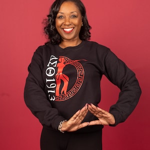 Delta Sigma Theta Designer Lady Fortitude 1913 Tee/Sweatshirt