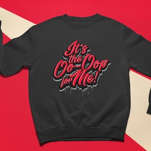 Camiseta/suéter con estampado serigrafiado "It's The Ooo-oop for me" de Delta Sigma Theta