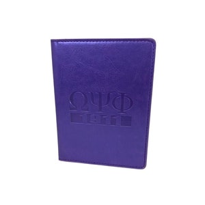 Omega Psi Phi Passport Cover / Holder