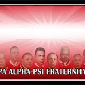 Kappa Alpha Psi Custom Print with Frame