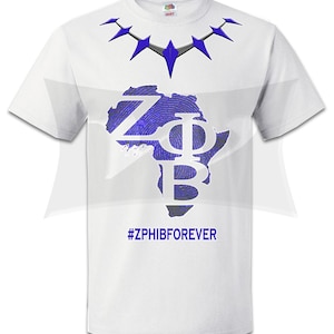Zeta Phi Beta ZETA FOREVER CAMISETA serigrafiada
