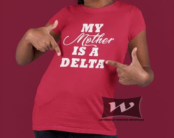 Mein Mutter ist ein Delta - Future Delta Tee