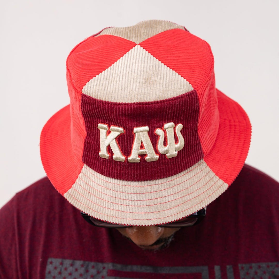 Kappa Alpha Psi Corduroy Bucket Hat With 3D Embroidered Letters - Etsy