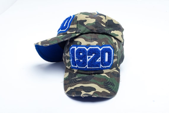 Distressed Everything Ends Cap CAMO 6パネル Distressed Everything