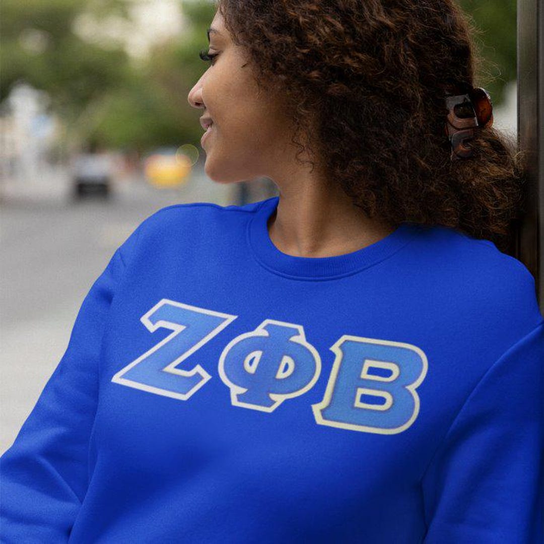 Zeta Phi Beta Letters Sweatshirt - Etsy