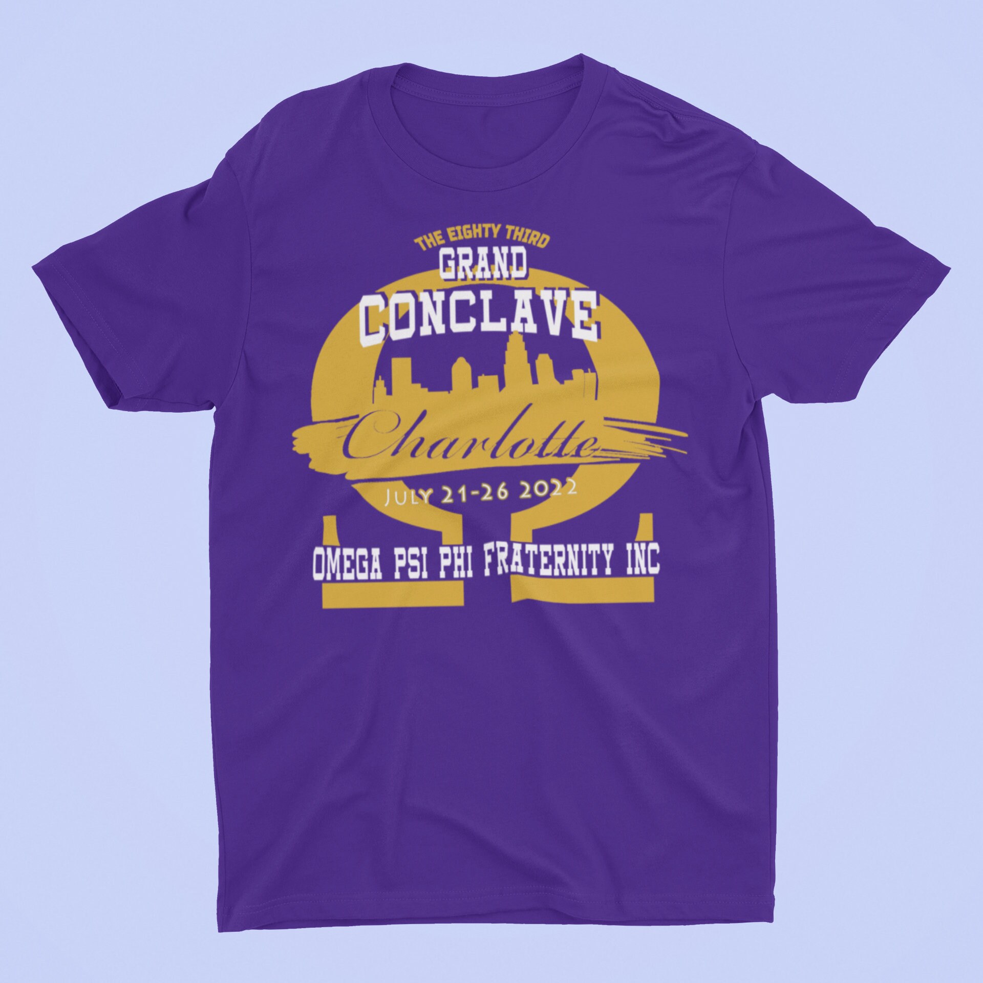 Omega Psi Phi 83rd Grand Conclave Tshirt Etsy