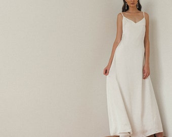 Ready to ship - Eugenie Wedding Slip Dress