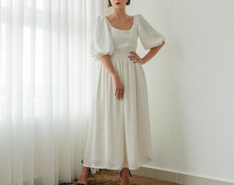 puffy hand dress