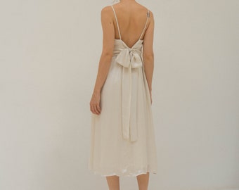 Ready to ship - Evelyn Midi Slip Dress