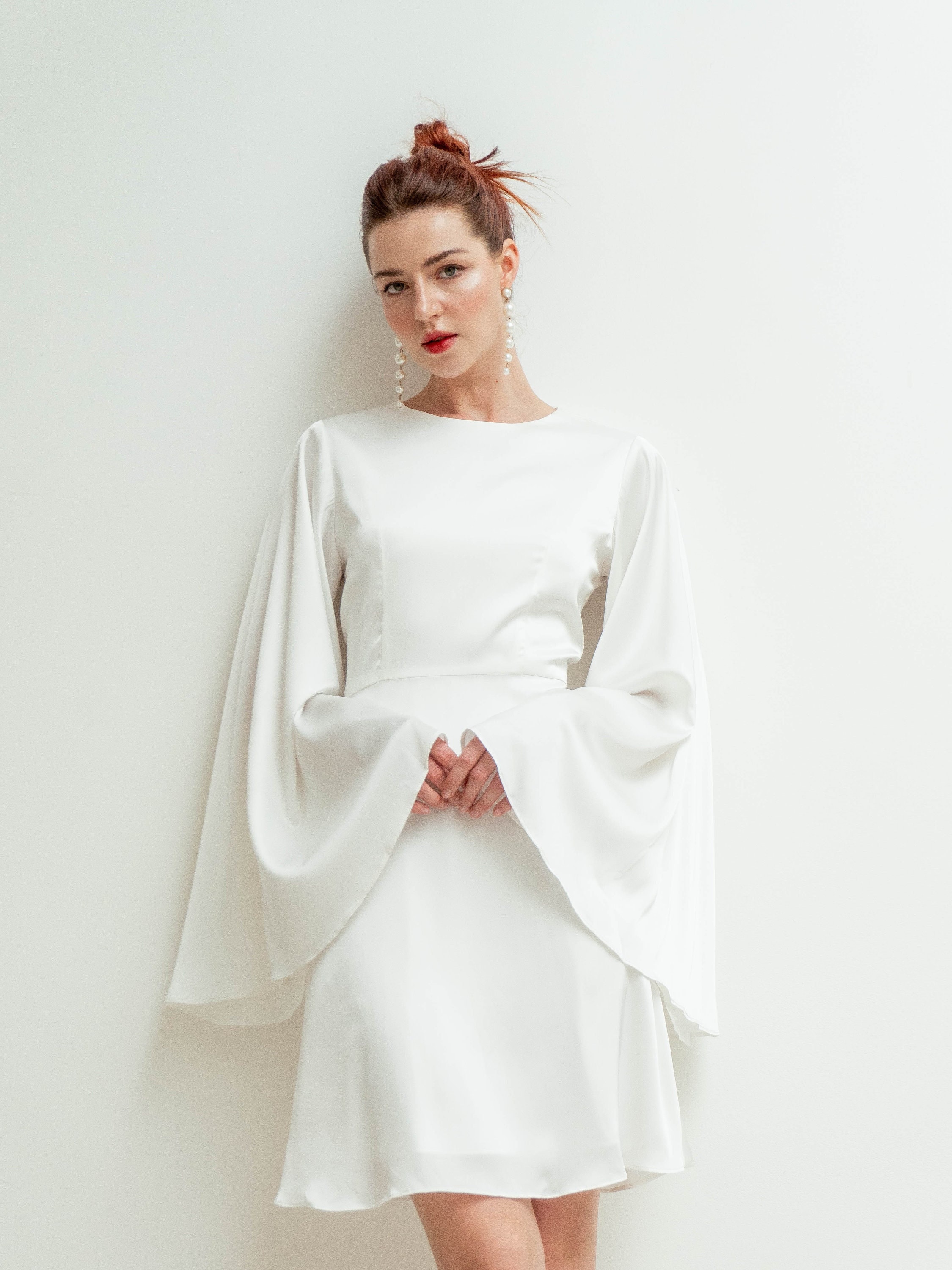 Mini robe Agata Robes de mariée courtes The Wedding Explorer Mini robe Agata Robes de mariée courtes The Wedding Explorer