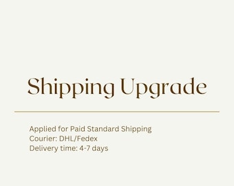 Upgrading Express Shipping for Standard shipping purchased*