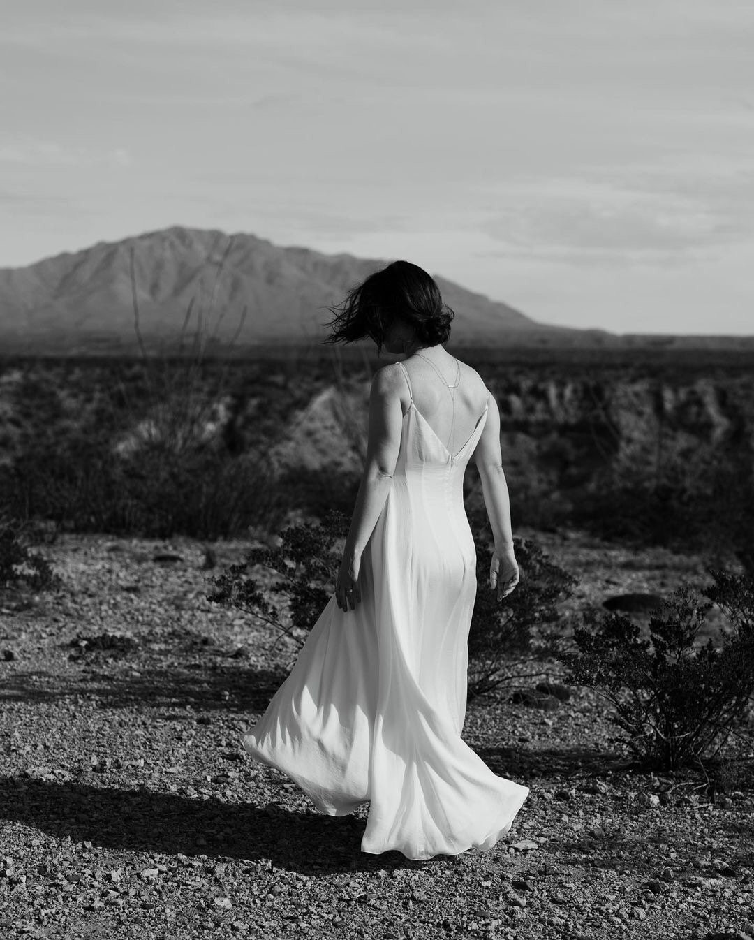 Eleanor Wedding Slip Dress Simple Wedding Dress Backless | Etsy