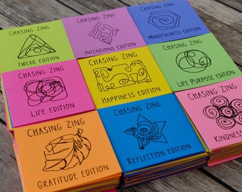Mindfulness Cards Bundle: Self-Care Journal Prompts (Digital Download)