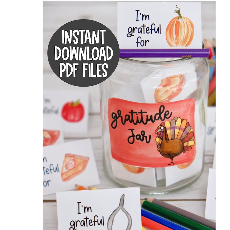 Gratitude Jar - Etsy