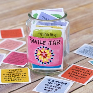 Cartes de citation inspirantes Set 2 - Messages positifs - Cartes de réflexion - Citations heureuses - Cartes de pleine conscience et de motivation
