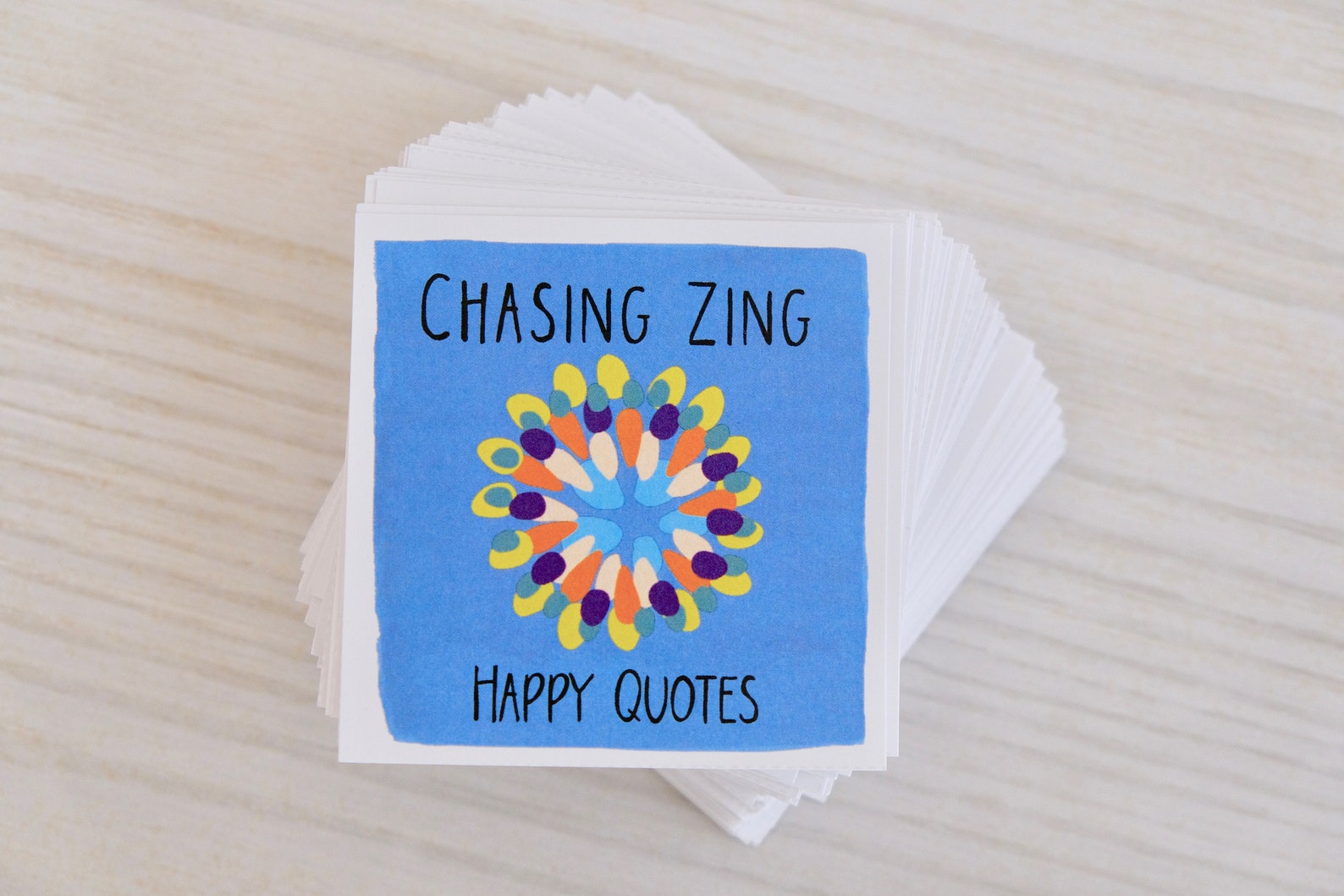 Inspirational Quote Cards Set 1 Positive Messages Happy Etsy