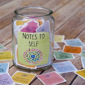 Printable Positive Message Motivational Cards - Inspirational DIY Jar ...