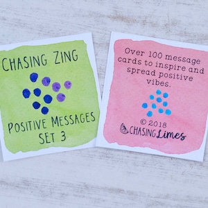 Positive Thinking Motivational Cards - Set 3 - Inspirational Cards ...