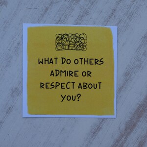 Happiness Theme Inspirational Question Cards and Conversation Starters image 4