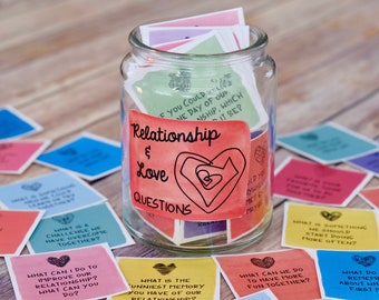 Love & Relationship Question Cards: Date Night Conversation Starters (Digital Download)