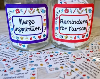 Nurse Affirmation Cards: Positive Inspiration, Self-Care (PDF)
