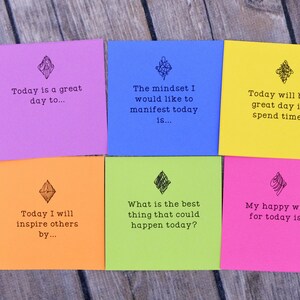 Setting Intentions Motivational Reflection Cards, Conversation Starters, and Journal Prompts image 3