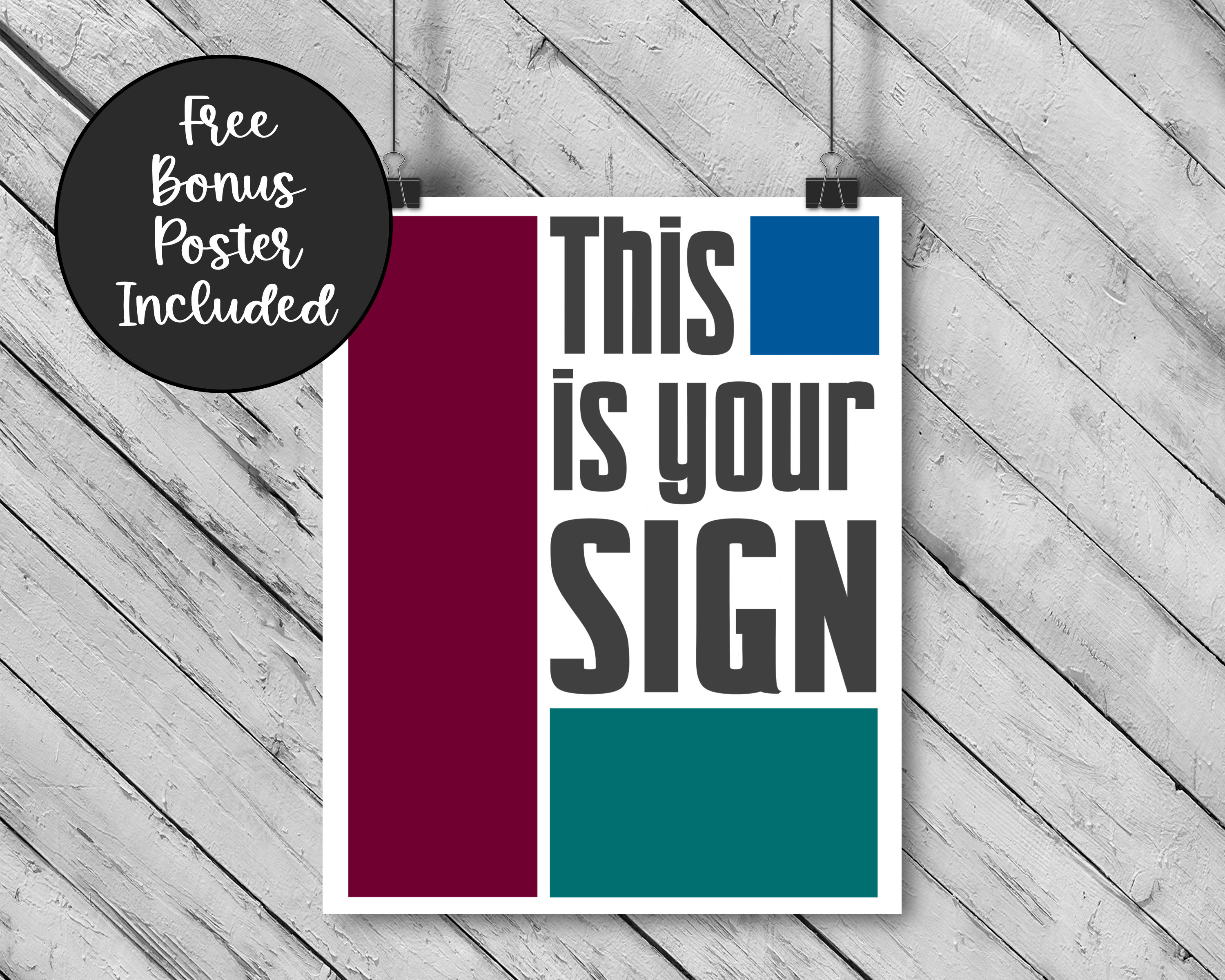 Dorm Room Inspirational Posters Set 4 Printable Wall Art Etsy