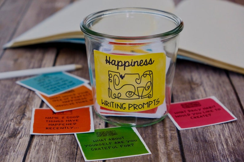 Happiness Theme Inspirational Question Cards and Conversation Starters image 1